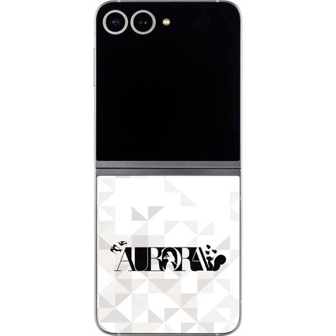 Disney Princess Aurora Chromatic Galaxy Z Flip6 Skin